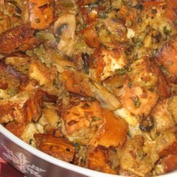 Caramelized Onion and Mushroom Stuffing recipe