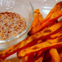 Sweet Potato Fries With Chile Salt recipe