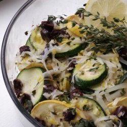 Roasted Zucchini Provençal recipe