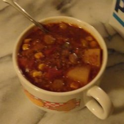 Minestrone Hamburger Soup recipe