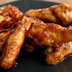 Apple BBQ Sauce Chicken Wings recipe