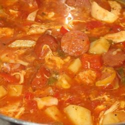 Sausage and Chicken Stew recipe