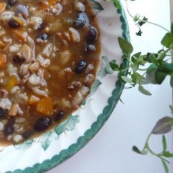 Mushroom, Barley and Beef Soup recipe