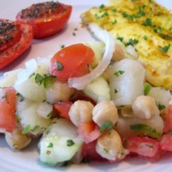 Potato and Chickpea Salad recipe