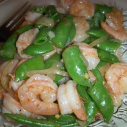 Shrimp and Sugar Snap Peas Stir-Fry recipe