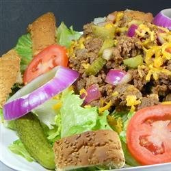Cheeseburger Salad recipe