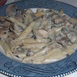 Chicken And Artichoke Penne With A White Sauce recipe