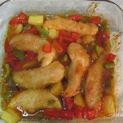 Sweet and Sour Chicken Tenders recipe