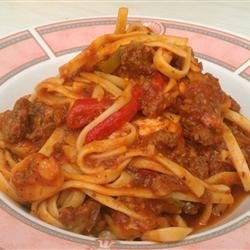 The Best Spaghetti Casserole recipe