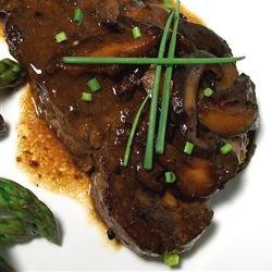 Beef Tenderloin with Ginger-Shiitake Brown Butter recipe