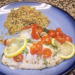 One-Dish Rockfish recipe