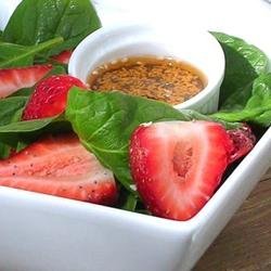 Spinach and Strawberry Salad recipe