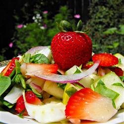 Spring Strawberry Spinach Salad recipe