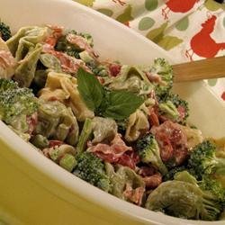 Tortellini Bacon Broccoli Salad recipe