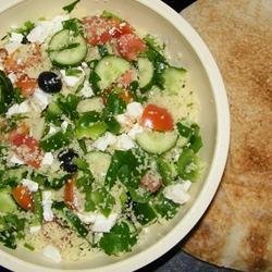 Party-Size Greek Couscous Salad recipe