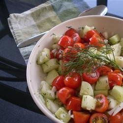 Tomato Cucumber Salad recipe