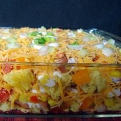 Mexican Cornbread Salad recipe