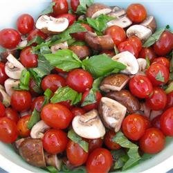 Byrdhouse Marinated Tomatoes and Mushrooms recipe