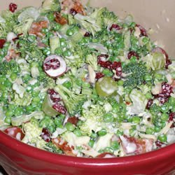 Raw Veggie Picnic Salad recipe