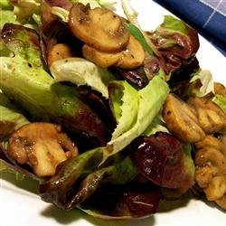 Warm Mushroom Salad recipe