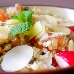 Tomato-Mint Quinoa Salad recipe