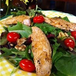 Wonderful Raspberry Walnut Dinner Salad recipe