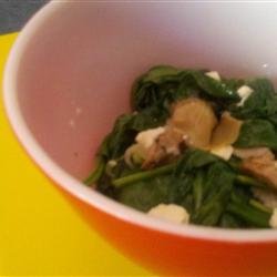 Hot Spinach and Artichoke Salad recipe