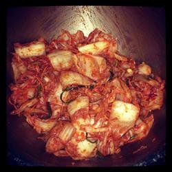 Spicy Cabbage Kimchi recipe
