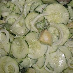 Cucumber Avocado Salad recipe