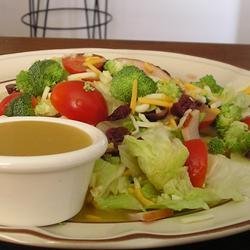 Easy and Good Honey Mustard Salad Dressing recipe