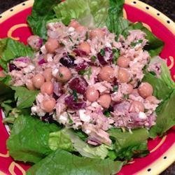 Tuna and Chickpea Salad recipe