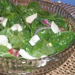 Spinach Salad II recipe