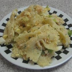 Grandma Bellows' Lemony Shrimp Macaroni Salad with Herbs recipe