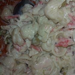 Creamy Crab and Pasta Salad recipe