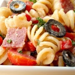 Salami Lover's Italian Pasta Salad recipe