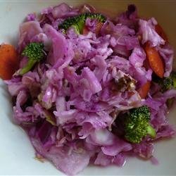 Sweet and Sour Slaw recipe