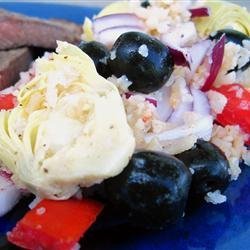 Tracy's Tomato Artichoke Rice Salad recipe