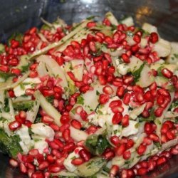 Fennel, Pomegranate and Feta Salad recipe
