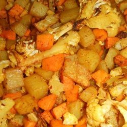Spicy Potatoes & Cauliflower recipe