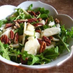 Arugula, Pear and Parmesan Salad recipe