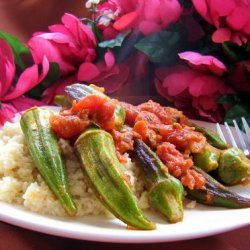 Okra With Tomatoes recipe