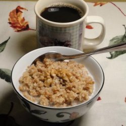 Cracked Wheat Cereal recipe