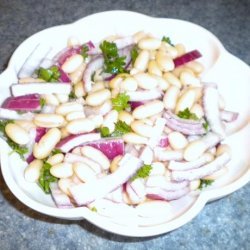 White Bean and Red Onion Salad recipe