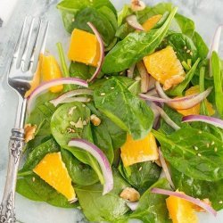 Asian Spinach Salad recipe