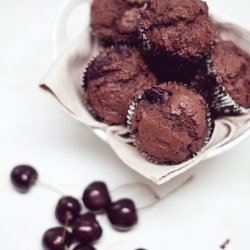 Chocolate Cherry Muffins recipe