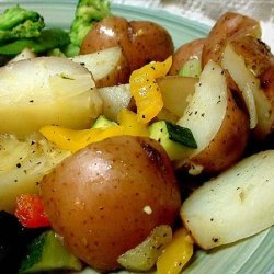 Mediterranean  Roasted Potatoes and Vegetables recipe