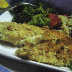 Nutty Oven Fried Fish recipe