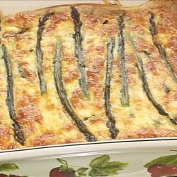 Baked Egg and Asparagus Gratins recipe