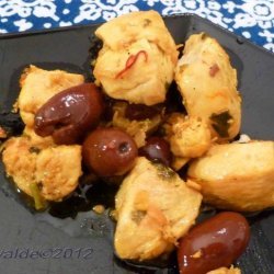 Algerian Chicken and Olive Stew recipe