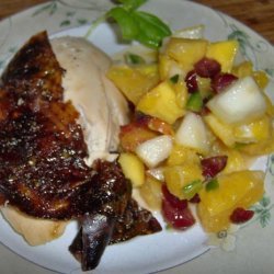 Roasted Chicken With Citrus Salsa (Low Fat) recipe